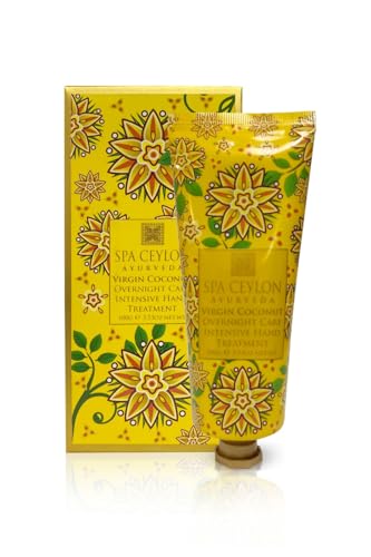 SPA CEYLON Virgin Coconut Overnight Care Intensive Handbehandlung | Handlotion in Reisegröße | Naturprodukte | Handreparatur | Kontrolle von Rauheit und trockenen Pflastern | 100 g SPA CEYLON Virgin Coconut Overnight Care Intensive Handbehandlung | Handlotion in Reisegröße | Naturprodukte | Handreparatur | Kontrolle von Rauheit und trockenen Pflastern | 100 g von SPA CEYLON