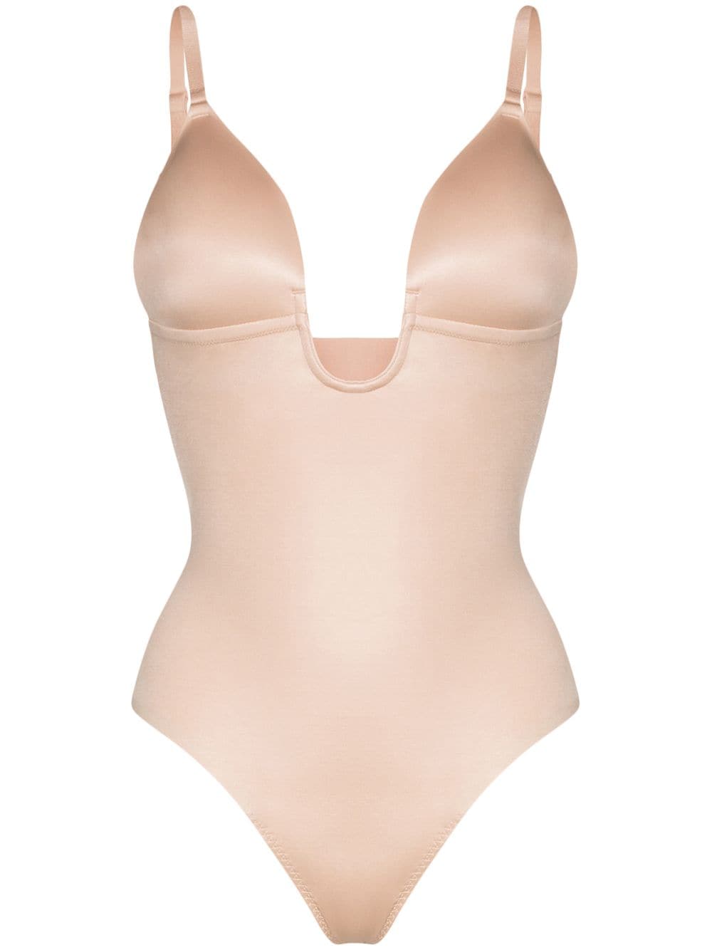 SPANX 'Suit Your Fancy' Shape-Body mit Tanga - Nude von SPANX