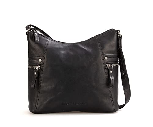 Spikes & Sparrow Crossbody Tas - Georgia - Zwart von Spikes & Sparrow