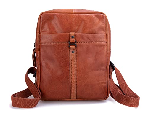 Spikes & Sparrow Rucksack Echt Leder cognac Damen - 020820 von SPIKES & SPARROW