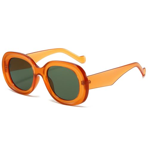 SPOAVGYZ Fashion Oversized Oval Sunglasses Women Retro Trend Men Punk Sunglasses SPOAVGYZ Fashion Oversized Oval Sunglasses Women Retro Trend Men Punk Sunglasses von SPOAVGYZ