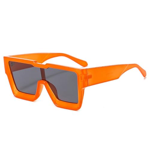 SPOAVGYZ Fashion Oversized Women Sunglasses Retro Men Outdoor Sports UV400 Orange Green Eyewear,Orange/Grey SPOAVGYZ Fashion Oversized Women Sunglasses Retro Men Outdoor Sports UV400 Orange Green Eyewear,Orange/Grey von SPOAVGYZ