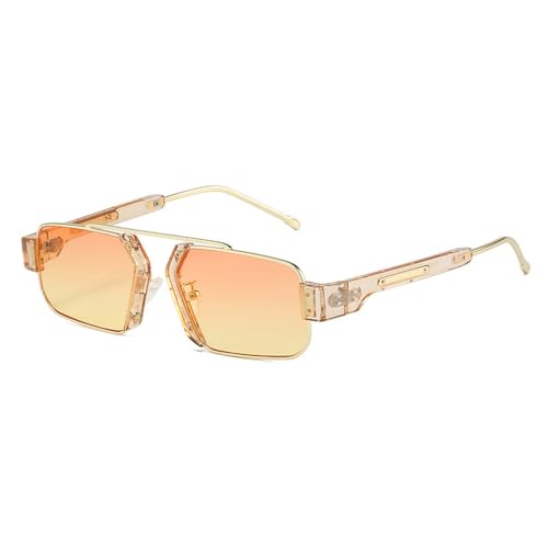 SPOAVGYZ Retro Sunglasses Women's Fashion Clear Ocean Colour Gradient Glasses Shades UV400 Men Purple Pink Sunglasses SPOAVGYZ Retro Sunglasses Women's Fashion Clear Ocean Colour Gradient Glasses Shades UV400 Men Purple Pink Sunglasses von SPOAVGYZ