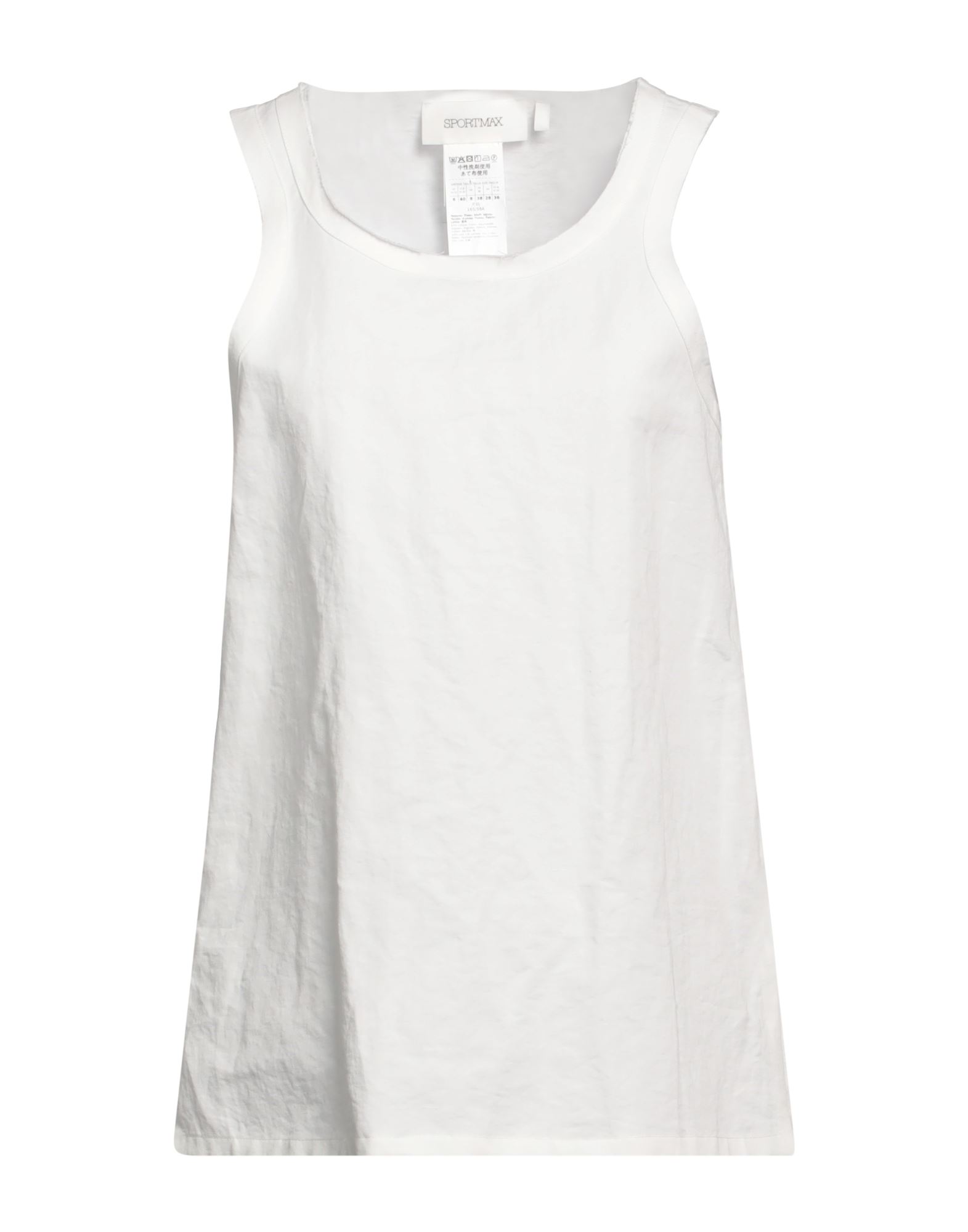 SPORTMAX Tank Top Damen Weiß von SPORTMAX