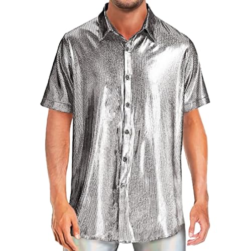 SRZYMJ Leinenhemd Herren Hemd Langarm Baumwolle Leinen Hemden Button-Down Freizeithemden Casual Regular Fit Sommerhemd Atmungsaktiv Unterhemd Herren Schlafshirt Silber L Schlafanzug Weihnachten Damen SRZYMJ Leinenhemd Herren Hemd Langarm Baumwolle Leinen Hemden Button-Down Freizeithemden Casual Regular Fit Sommerhemd Atmungsaktiv Unterhemd Herren Schlafshirt Silber L Schlafanzug Weihnachten Damen von SRZYMJ