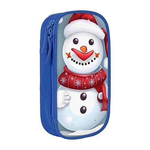 SSIMOO Merry Christmas Lovely Snowman Oxford Cloth Stationery Storage Bag - Zipper Pencil Case,Ideal for Travel SSIMOO Merry Christmas Lovely Snowman Oxford Cloth Stationery Storage Bag - Zipper Pencil Case,Ideal for Travel von SSIMOO