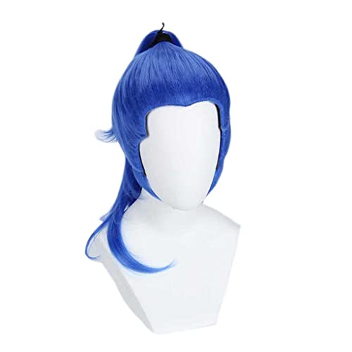 Cosplay Wig,Clown Buggy Cosplay Wig,Blue Anime Wig,with Free Wig Cap,Halloween Costume Cosplay,for Christmas Carnival party, OneSize, AS Show Cosplay Wig,Clown Buggy Cosplay Wig,Blue Anime Wig,with Free Wig Cap,Halloween Costume Cosplay,for Christmas Carnival party, OneSize, AS Show von SSLQYLEE