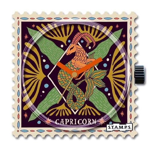 STAMPS Zifferblatt Uhr Sternzeichen Capricorn, Steinbock 106303 von S.T.A.M.P.S.