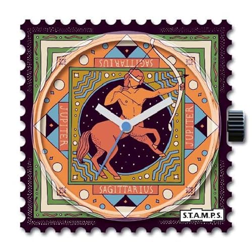 STAMPS Zifferblatt Uhr Sternzeichen Sagittarius, Schütze 106302 von S.T.A.M.P.S.