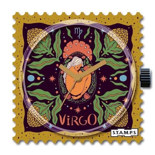STAMPS Zifferblatt Uhr Sternzeichen Virgo, Jungfrau 106299 von S.T.A.M.P.S.