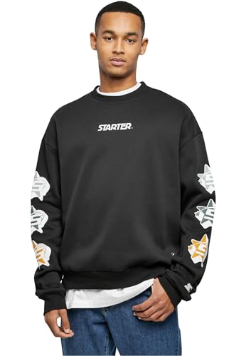 STARTER BLACK LABEL Herren Starter Star Sleeve Crewneck M Black STARTER BLACK LABEL Herren Starter Star Sleeve Crewneck M Black von STARTER BLACK LABEL