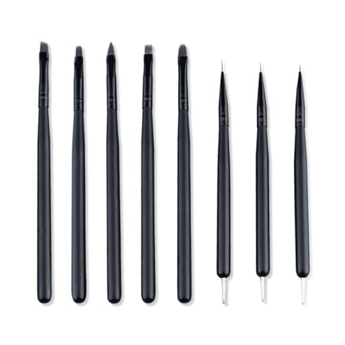 8-teiliges Pinsel-Set für Nägel, Pinsel, Nägel, Kunstliner, Pinsel, Nägel, Malpinsel, Nagelkunst-Set, Maniküre-Zubehör 8-teiliges Pinsel-Set für Nägel, Pinsel, Nägel, Kunstliner, Pinsel, Nägel, Malpinsel, Nagelkunst-Set, Maniküre-Zubehör von STBQHG