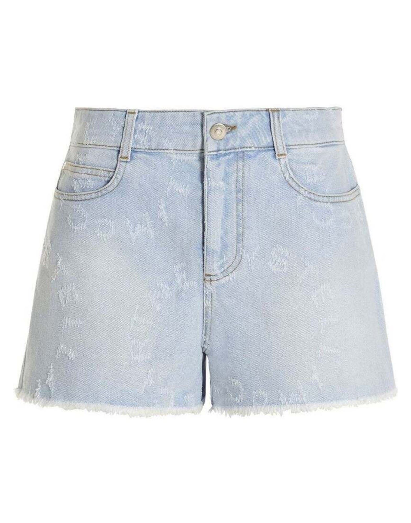 STELLA McCARTNEY Jeansshorts Damen Hellblau von STELLA McCARTNEY