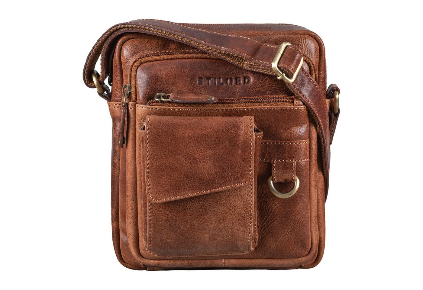 STILORD Schultertasche "Ryan" Crossbody Tasche Herren Leder von STILORD