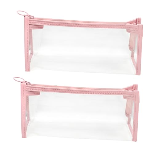 STOBOK 2 Stücke Bunte Kosmetik Organizer Tasche Bleistift Fall Für Student Büro Verwenden Zufällige Farbe STOBOK 2 Stücke Bunte Kosmetik Organizer Tasche Bleistift Fall Für Student Büro Verwenden Zufällige Farbe von STOBOK