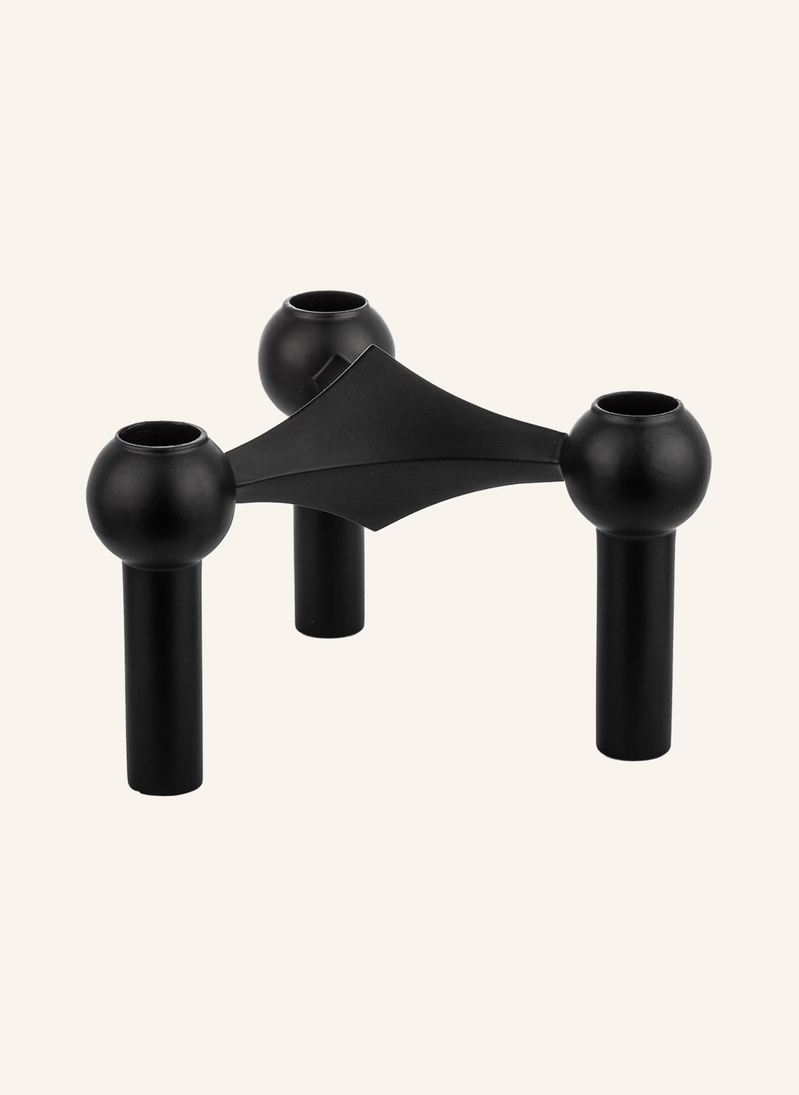 Stoff Nagel Kerzenhalter schwarz Stoff Nagel Kerzenhalter schwarz von STOFF NAGEL