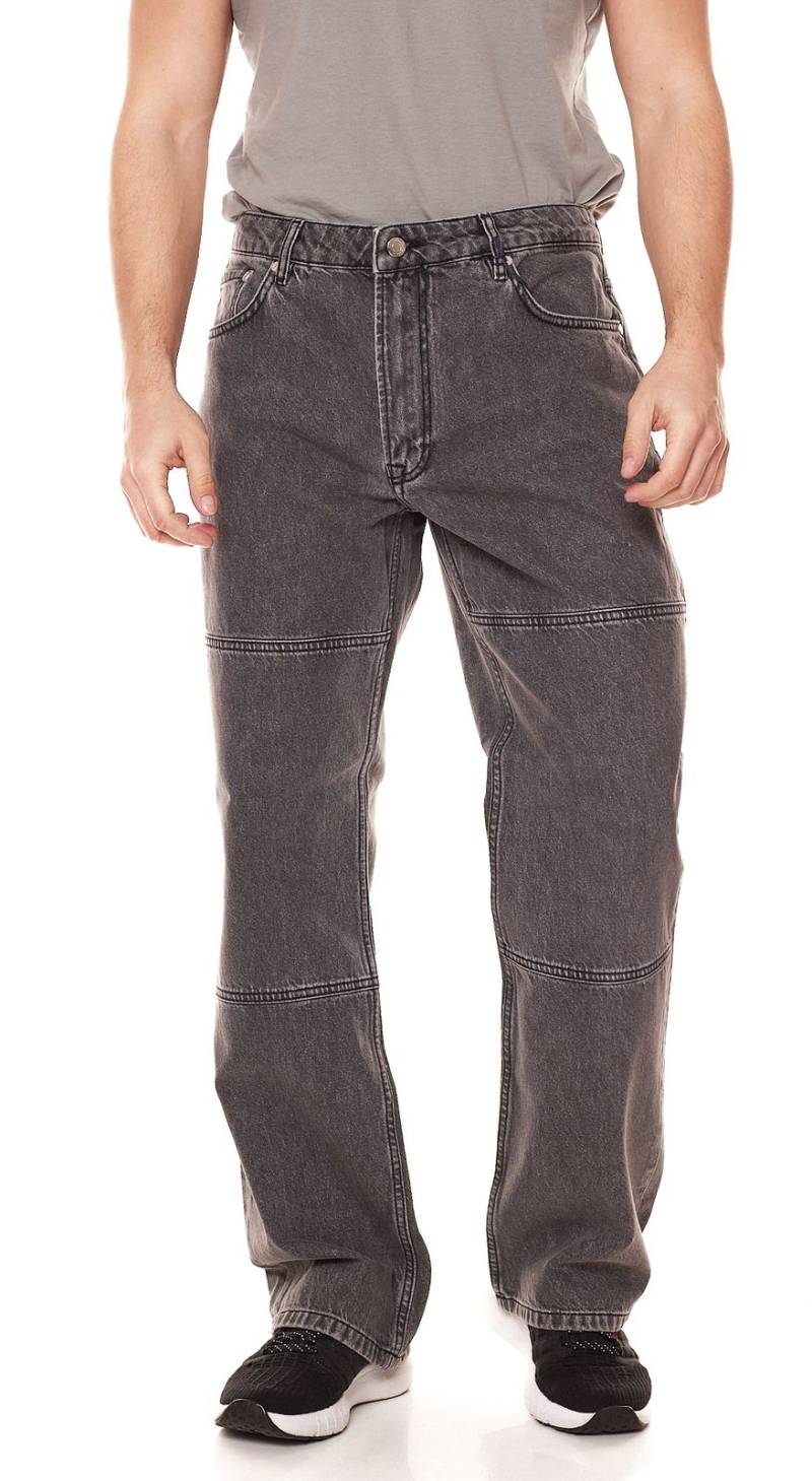 STONES Mr. Ford Herren Knot Washed Jeans lässige Hose 10003-10030 084 Grau von STONES