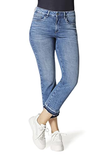 STOOKER Women 5-Pocket Denim Jeans Hose »California Cropped Straight Fit - darkdenim Vintage - D48/L26 STOOKER Women 5-Pocket Denim Jeans Hose »California Cropped Straight Fit - darkdenim Vintage - D48/L26 von STOOKER