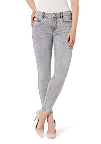STOOKER Women 5-Pocket Denim Jeans Hose - Florenz - Grey Denim Acid - D38/L26 STOOKER Women 5-Pocket Denim Jeans Hose - Florenz - Grey Denim Acid - D38/L26 von STOOKER