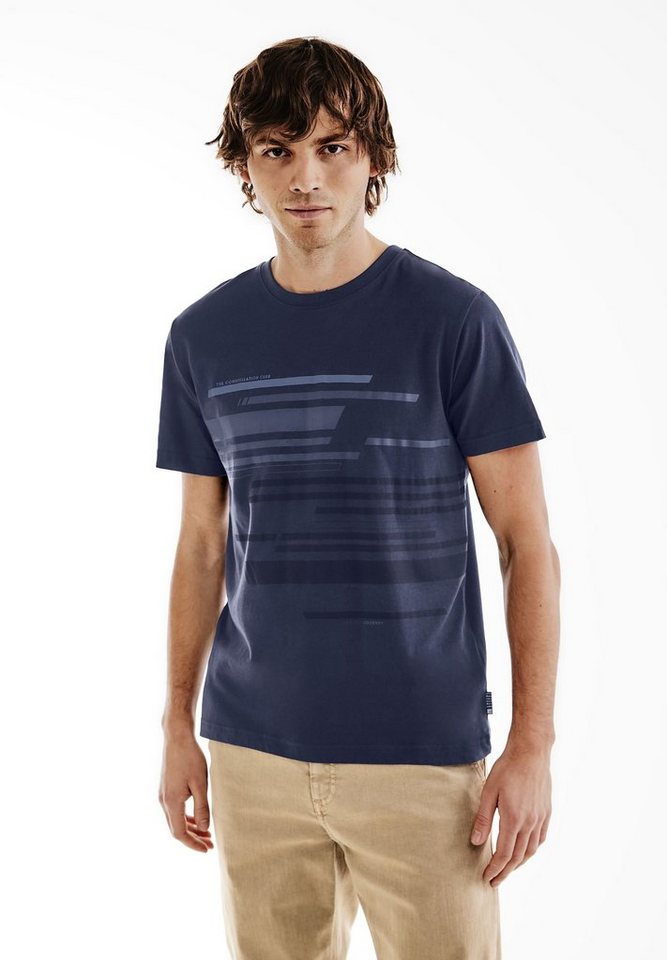 STREET ONE MEN T-Shirt mit Rundhalsausschnitt von STREET ONE MEN