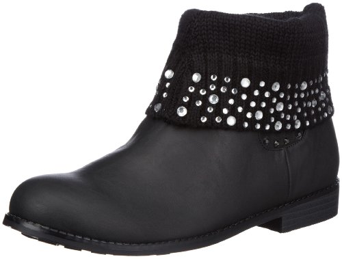 Stuart Weitzman Kinderschuhe Cozy, Mädchen Stiefel, Schwarz (Black), EU 26 (US 9) von STUART WEITZMAN