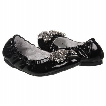 Stuart Weitzman Kinderschuhe Dazzle, Mädchen Ballerinas, Schwarz (Black), EU 33 (US 2) von STUART WEITZMAN