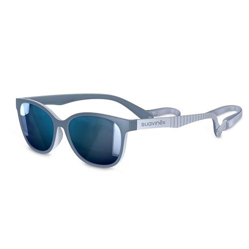 Suavinex Unisex Kids 2024 Sunglasses, blau, 3 8 Years von SUAVINEX