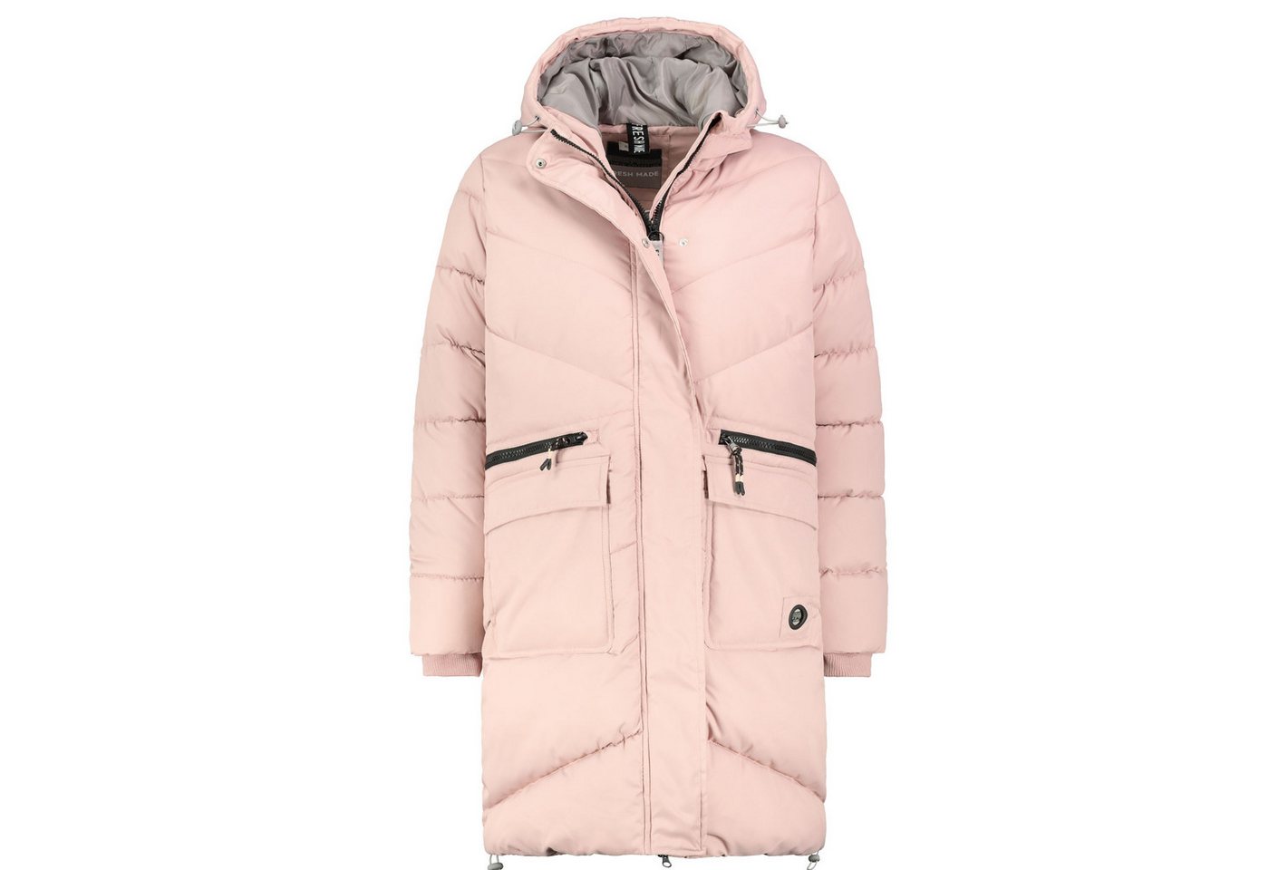 SUBLEVEL Steppjacke Damen Mantel mit Kapuze lange Winter Jacke Langer Parka SUBLEVEL Steppjacke Damen Mantel mit Kapuze lange Winter Jacke Langer Parka von SUBLEVEL