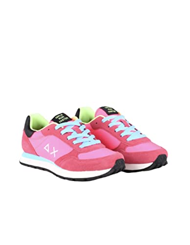 Scarpe Sun68 sneaker Girl's ally solid nylon teen suede/ nylon fuxia fluo ZS23SU01 Z33401T 36 von SUN68