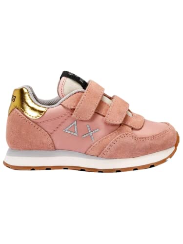 SUN68 Girl's Ally Gold Baby Sneaker für Mädchen, Rosa, 27 EU von SUN68