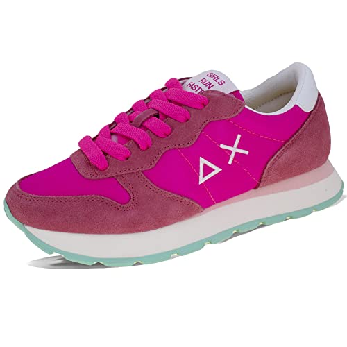 Sneakers sun68 ally solid nylon - fuxia - 36 von SUN68