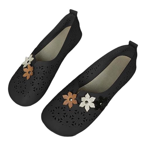 SUPTTING Damen Ballerina Slipper Flacher Absatz Runde Spitze Halbschuh Klassisch Minimalistisch, Bequem Elegant, Freizeitschuh Bienen-Applikation Mokassin für Alltag Büro SUPTTING Damen Ballerina Slipper Flacher Absatz Runde Spitze Halbschuh Klassisch Minimalistisch, Bequem Elegant, Freizeitschuh Bienen-Applikation Mokassin für Alltag Büro von SUPTTING