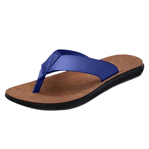 SUPTTING Herren Zehentrenner Flip Flop Flacher Absatz Weiches Fußbett Badesandale Lässig Minimalistisch, Bequem Rutschfest, Strandschuh Breiter Riemen Sommerschuh für Alltag Strand SUPTTING Herren Zehentrenner Flip Flop Flacher Absatz Weiches Fußbett Badesandale Lässig Minimalistisch, Bequem Rutschfest, Strandschuh Breiter Riemen Sommerschuh für Alltag Strand von SUPTTING