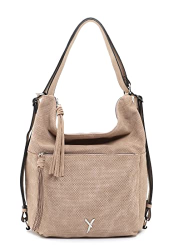 SURI FREY Beutel Patty 13764 Damen Handtaschen Uni taupe 900 von SURI FREY