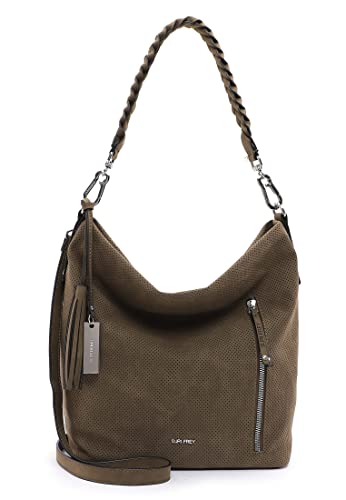 SURI FREY Beutel Steffy 13513 Damen Handtaschen Uni mud 951 von SURI FREY