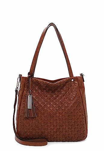 SURI FREY Shopper Phoeby 13874 Damen Handtaschen Uni cognac 700 von SURI FREY