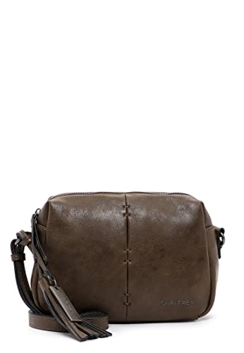 SURI FREY Umhängetasche Livy 13440 Damen Handtaschen Uni mud 951 von SURI FREY