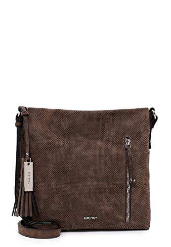 SURI FREY Umhängetasche Steffy 13512 Damen Handtaschen Uni brown 200 von SURI FREY