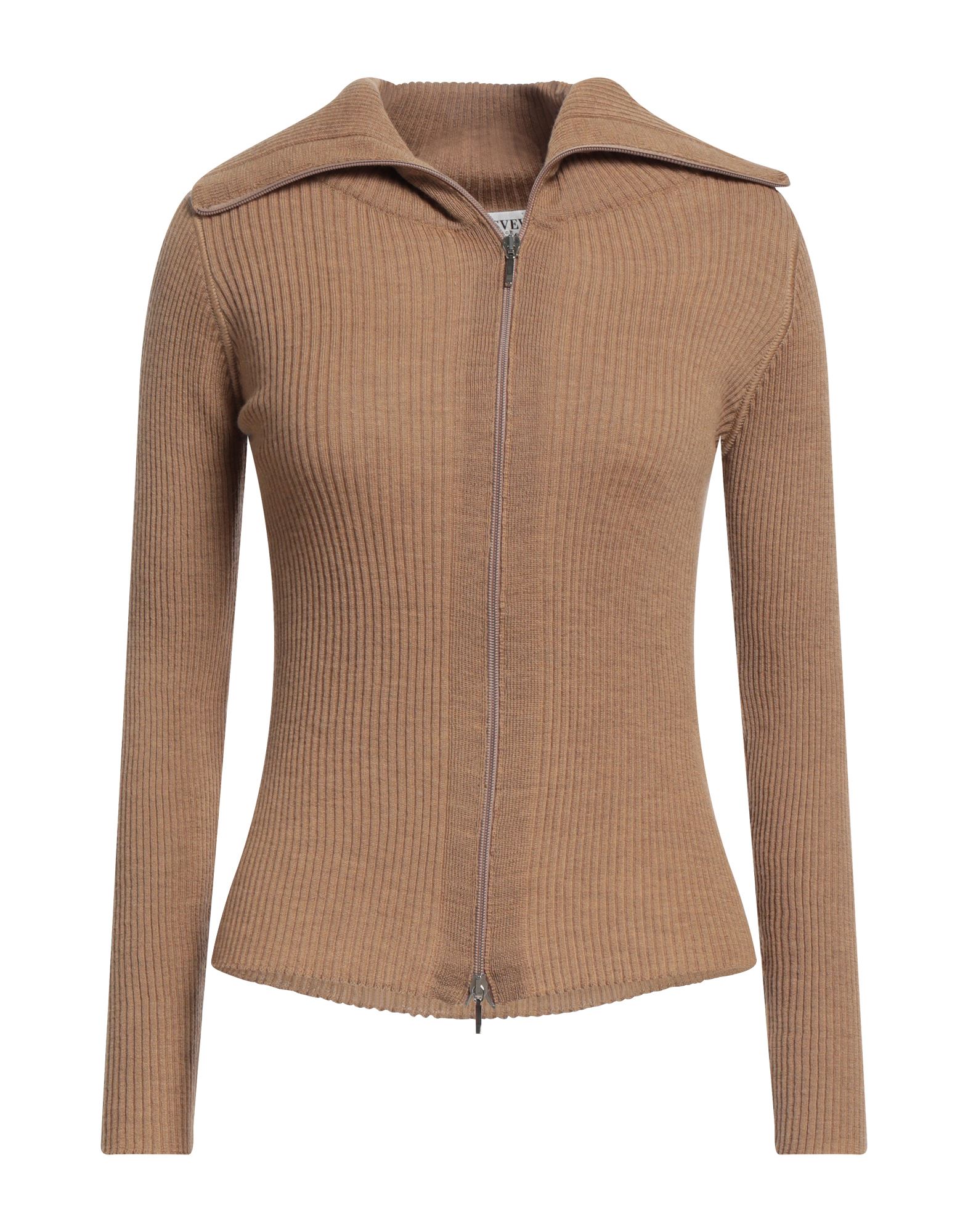 SVEVO Strickjacke Damen Kamel von SVEVO