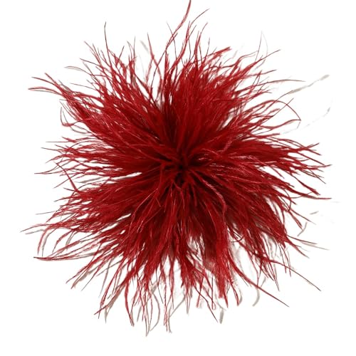 SYSUII Feder Brosche für Frauen - Flauschige Straußenfeder Brosche Feder Ansteckbrosche Kopfbedeckung für Karneval Cosplay Party, Tanz, Bankett Anstecknadel, Kleid, Anzug, Kleidung, Accessoires SYSUII Feder Brosche für Frauen - Flauschige Straußenfeder Brosche Feder Ansteckbrosche Kopfbedeckung für Karneval Cosplay Party, Tanz, Bankett Anstecknadel, Kleid, Anzug, Kleidung, Accessoires von SYSUII