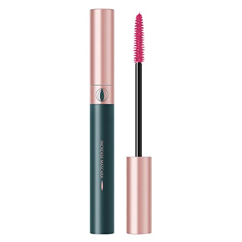 Mini Mascara Tube Color Mascara Der kleine Bürstenkopf ist eindeutig wasserdicht Mascara dick schlank lockig nicht agglomeriert und den ganzen Tag nicht verschmiert Style Trend Mascara (B, One Size) von SZFRYEU