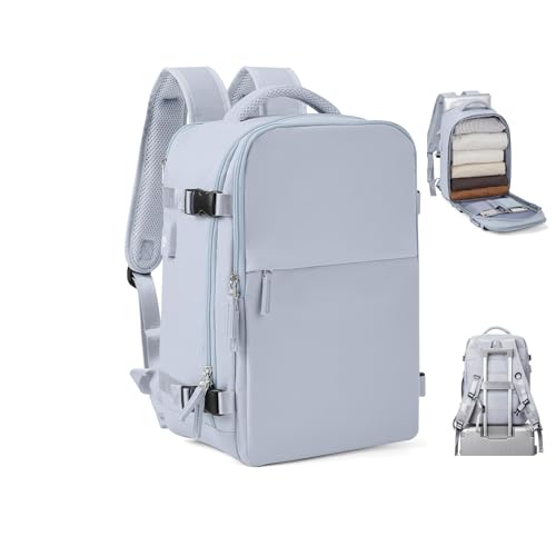 Handgepäck für Ryanair 40×20×25 Underseat-Handgepäck, Wanderrucksack für Damen Reiserucksack Tasche, Casual Dayback 14 Zoll Laptopfach für die Schule von SZSYCN