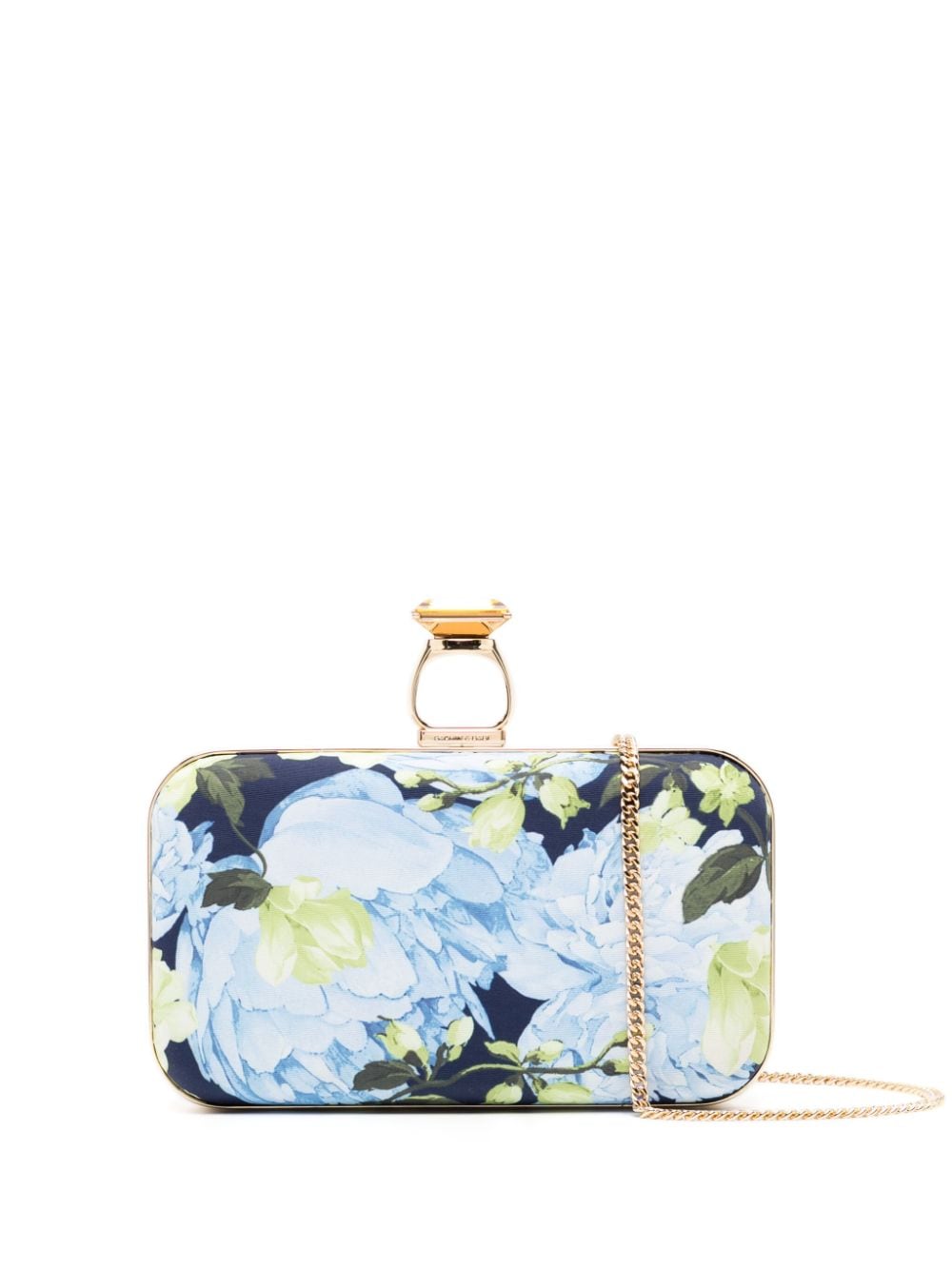 Sachin & Babi On the Rocks Clutch mit Garden Club-Print - Blau von Sachin & Babi