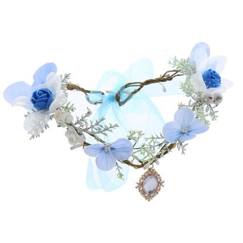 Elegantes Blumen-Haarband, Bohemian-Stirnband für Mädchen, trendiges Modell, Show, Aufführungen, Hochzeit, Party, Schmuck, Blumen-Haarband, Blume, Erwachsene, Blumen-Stirnband von Saddgo