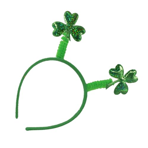 Saddgo Grüner Haarreif, lustiger und glücklicher irischer Hut, Bopper für Patrick's Day, Feste, Patrick's Day, Hut-Stirnband von Saddgo
