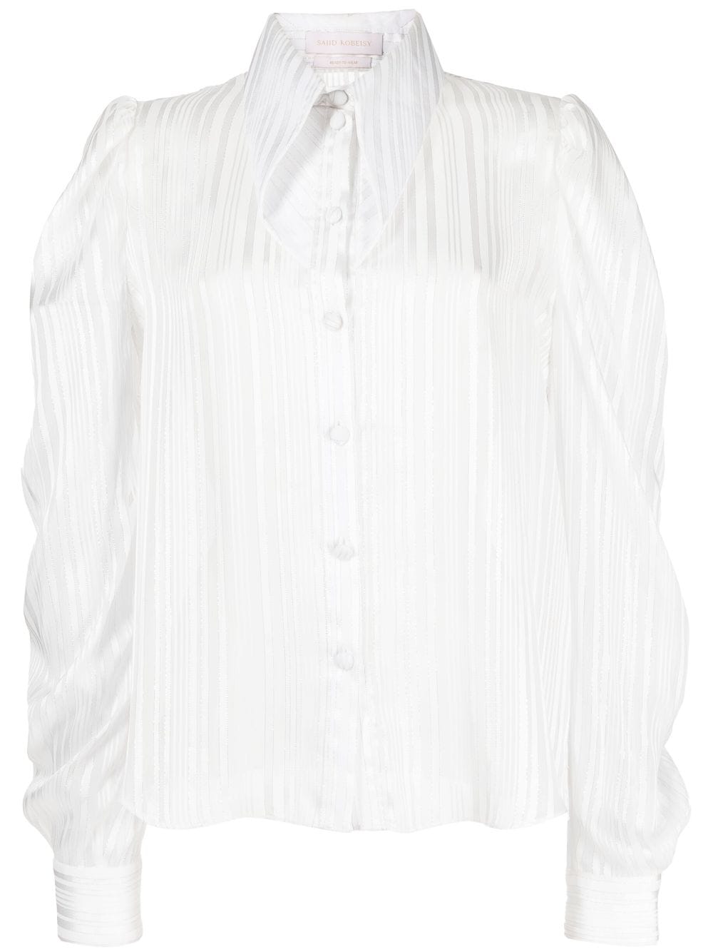 Saiid Kobeisy Hemd mit spitzem Kragen - Weiß von Saiid Kobeisy