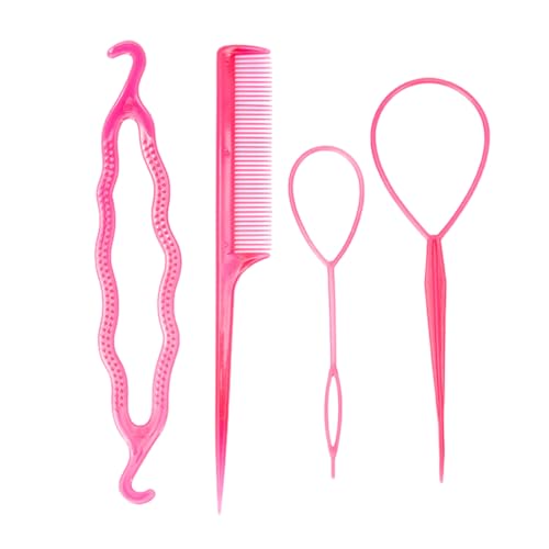 Französischer Zopf-Werkzeug, Schwanzkamm, Stecknadel, Schwanz, Flechtkämme für Frauen, Haarstyling, Flechtkamm-Set von Saiyana