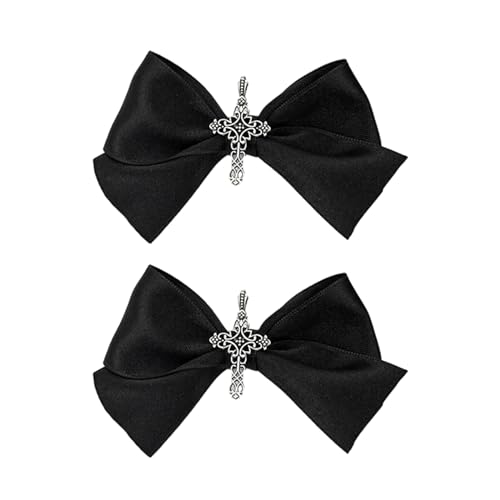 Gothic Spitze Haarspange Große Haarspange Flache Clips Haarspange Haarnadel Elegante Haarspange für Bündel Haarspangen für Frauen Haarschmuck von Saiyana