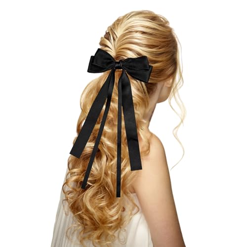 Modische Haarnadel für Damen und Mädchen, Schleife, süße doppellagige lange Haarspangen, Kopfbedeckung, Haarspangen für Frauen von Saiyana