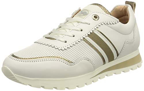 Salamander Damen TILANI Sneaker, White,Gold,42 EU von Salamander